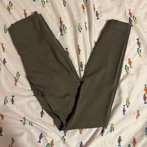 Forest green wunder under leggings